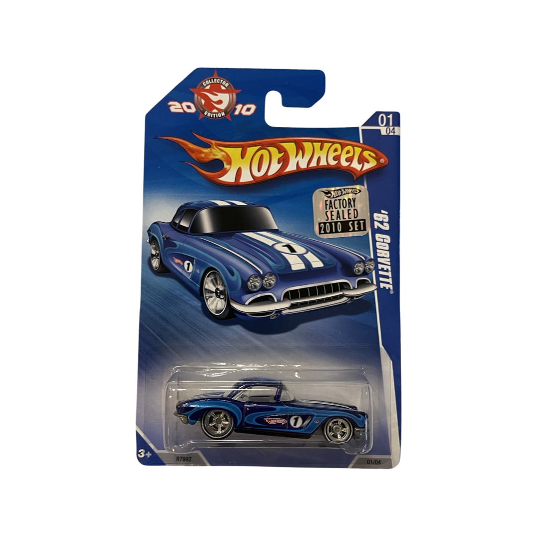 Hot Wheels 2010 Mail In Promotion Factory Sealed Collector Edition Set of 4