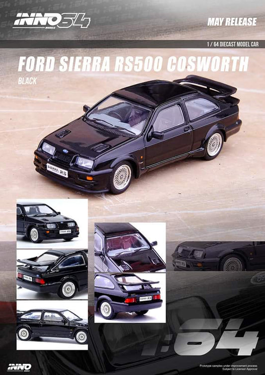 Inno64 1:64 Ford Sierra Cosworth RS500 Black