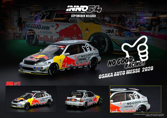 Inno64 1:64 Honda Civic Type R EK9 “No Good Racing” Osaka Auto Messe