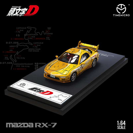 Time Micro 1:64 Initial D Manga Mazda RX-7