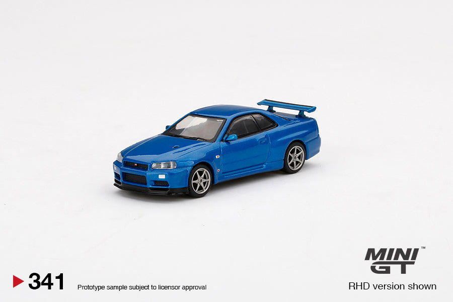 MiniGT 1:64 Nissan Skyline GT-R (R34) V-Spec II Bayside MiJo Exclusive #341