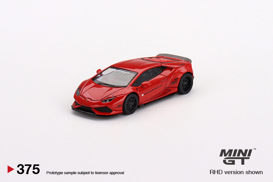 MiniGT 1:64 LB Works Lamborghini Huracan ver. 2 Red MiJo Exclusive #375