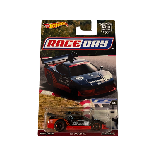 Hot Wheels 2017 Premium Car Culture Race Day Series Acura NSX Advan