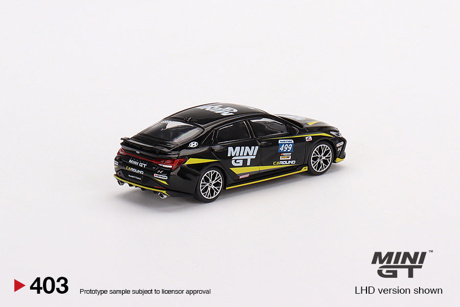 MiniGT 1:64 Hyundai Elantra N #499 Caround Racing Hyundai N-Festival MiJo Exclusive #403