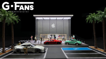 G-Fans 1:64 Diorama Apple Store Building