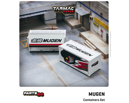 Tarmac Works 1:64 Mugen Containers 2 Pack