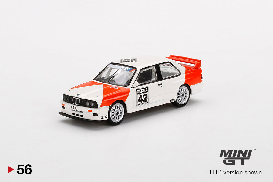 MiniGT 1:64 BMW M3 E30 #42 1991 Deutsche Tourenwagen Meisterschaft - #56