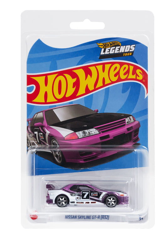 Hot Wheels 2022 Legends Tour Exclusive Nissan Skyline GT-R R32