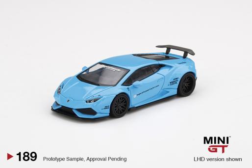 MiniGT LB Works Lamborghini Huracán Ver. 1 Light Blue #189