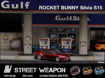 Street Weapon 1:64 Nissan Silvia S15 Pandem Rocket Bunny