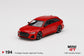 MiniGT 1:64 Audi RS 6 Avant Carbon Black Edition Tango Red #194