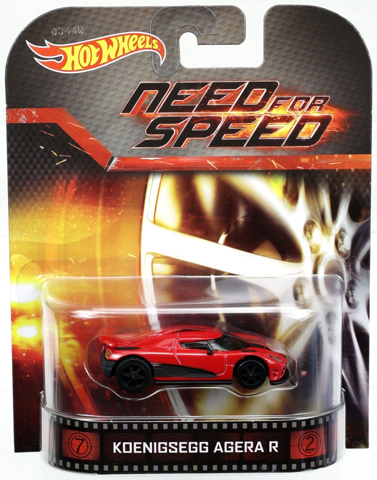 Hot Wheels 2014 Retro Entertainment Need For Speed Koenigsegg Agera R