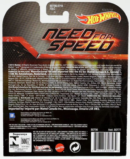 Hot Wheels 2014 Retro Entertainment Need For Speed Koenigsegg Agera R