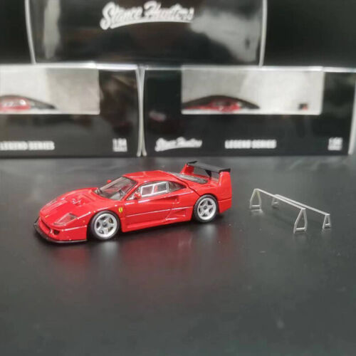 Stance Hunters 1:64 Ferrari F40 LM Red With Removable Engine Bonnet