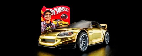 Hot Wheels 2022 Red Line Club RLC Honda S2000 Ryu Asada Tribute  Spectraflame Gold