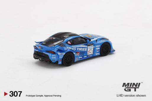 MiniGT HKS Toyota GR Supra No.77 FAT FIVE RACING 2020 D1 Grand Prix #307