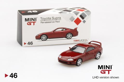 MiniGT Toyota Supra (JZA80) Renaissance Red MiJo Exclusive #46