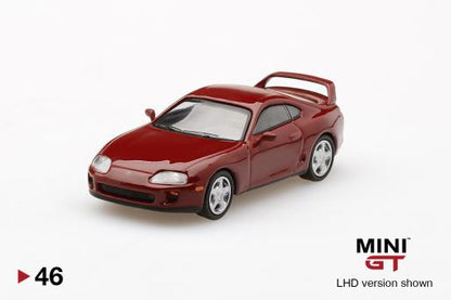 MiniGT Toyota Supra (JZA80) Renaissance Red MiJo Exclusive #46