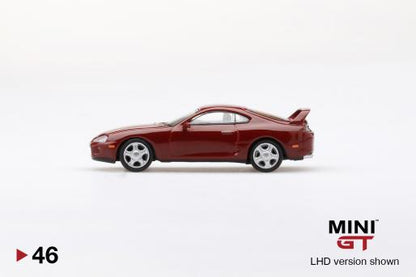 MiniGT Toyota Supra (JZA80) Renaissance Red MiJo Exclusive #46